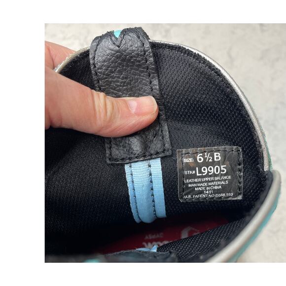 JUSTIN GYPSY L9905 Gemma Short Western Cowgirl Boots Size 6.5B Black & Turquoise - Picture 2 of 15